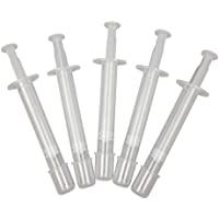 SUPVOX 20 Piezas Aplicador de Lubricante Desechable Inyector Jeringa para Anal Vaginal